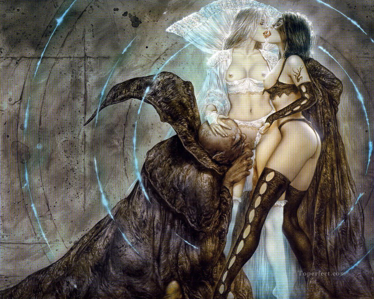 Erotic fantasy art poster naked video