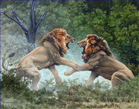 Lion Paintings