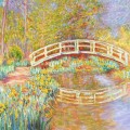 The Bridge in Monet s Garden Claude Monet 24x25inches USD120
