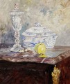 Tureen And Apple Berthe Morisot still lifes 8x10inches USD46