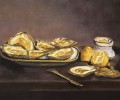Oysters Eduard Manet Impressionism still life 13x16inches USD78