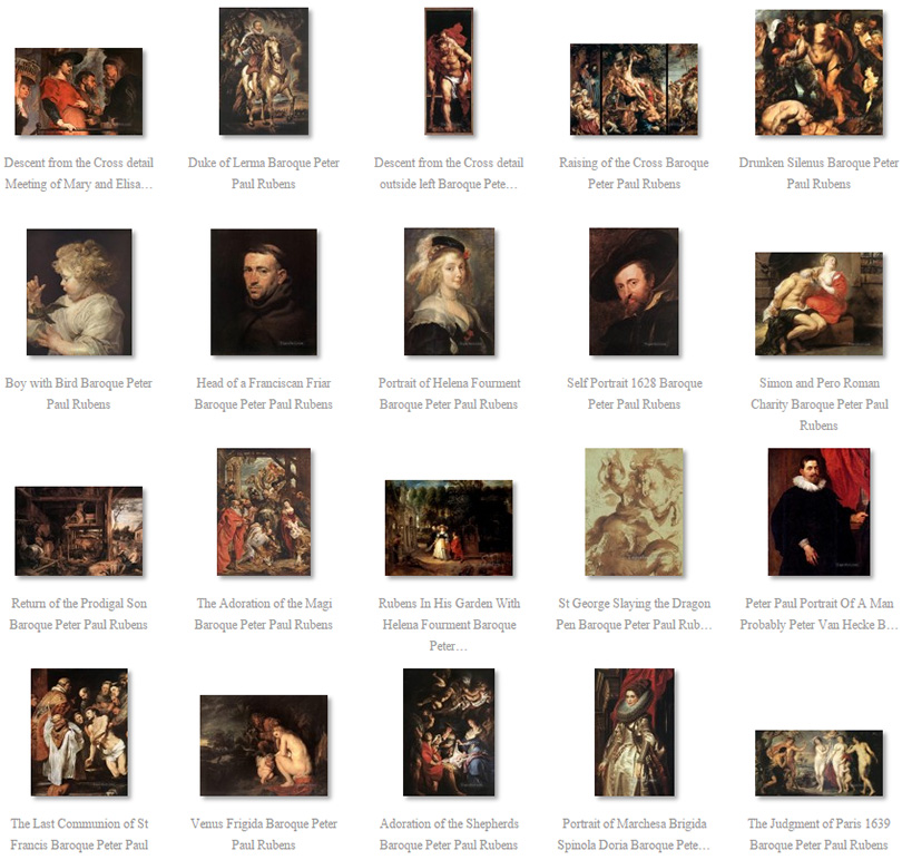paintings of Rubens