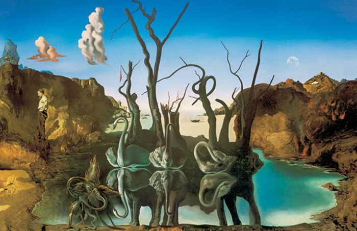 The elephants Dali