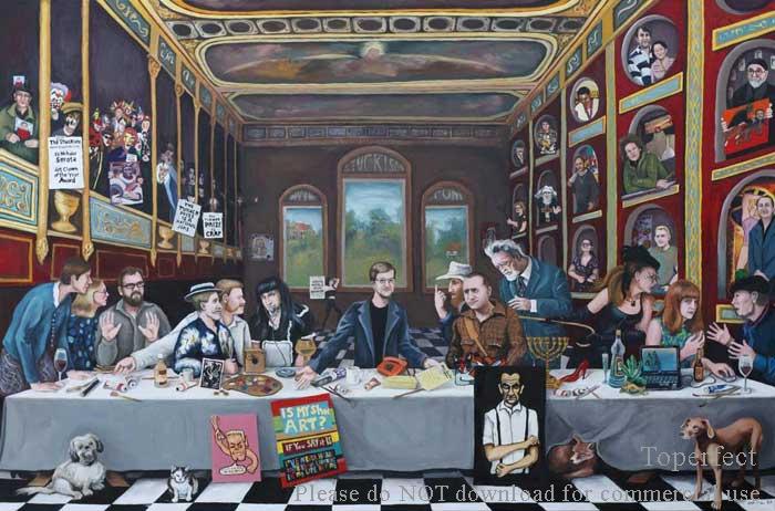 the Last Supper portrait