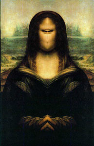 the Monalisa painting