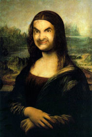 the painting of the Mona Lisa