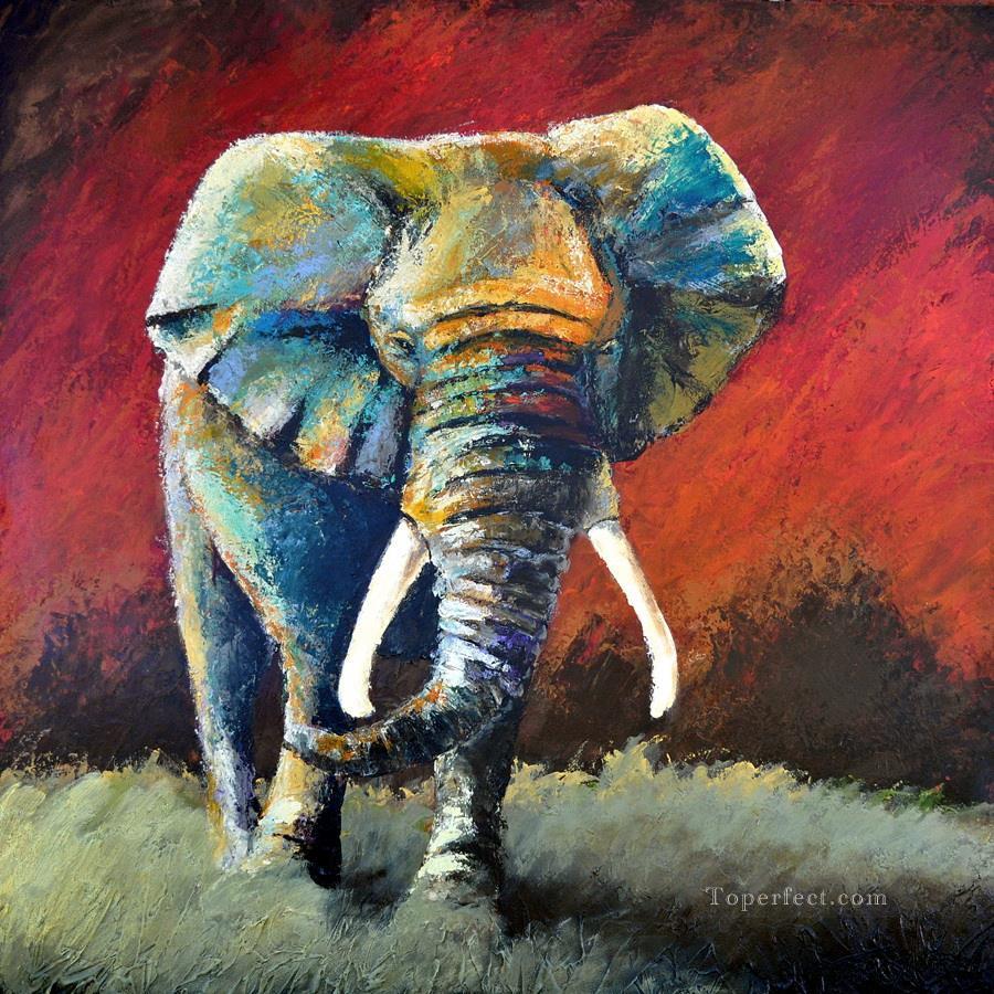 elephant 02 Painting in Oil for Sale